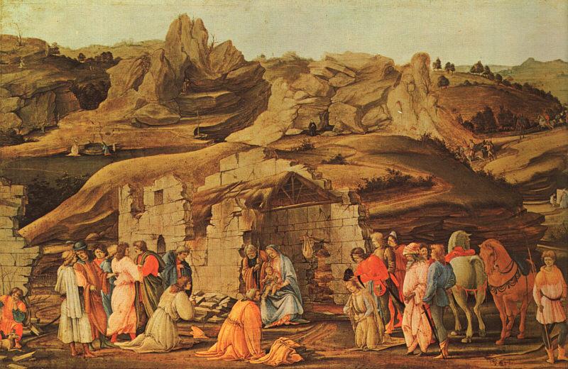 Filippino Lippi The Adoration of the Kings Germany oil painting art